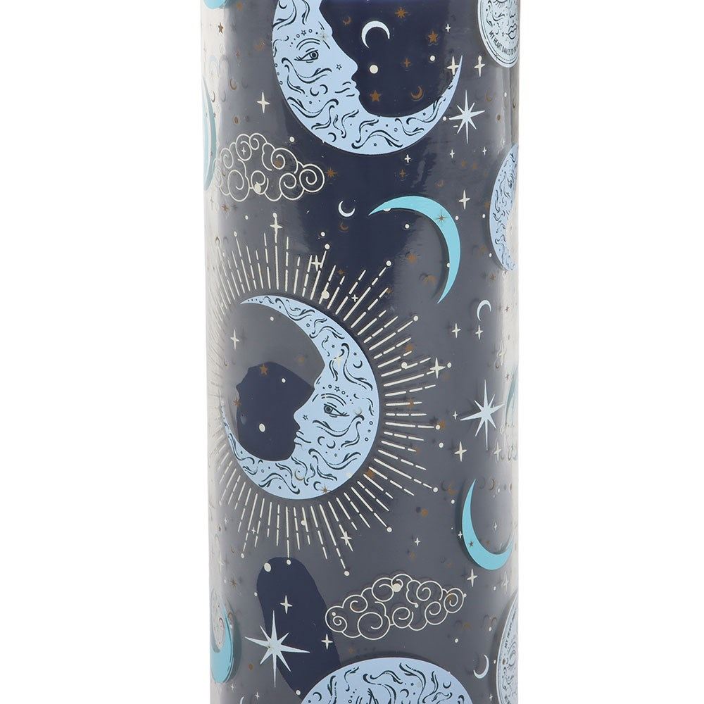 Something Different - Blue Moon Print Fig & Vanilla Tube Geurkaars - Blauw